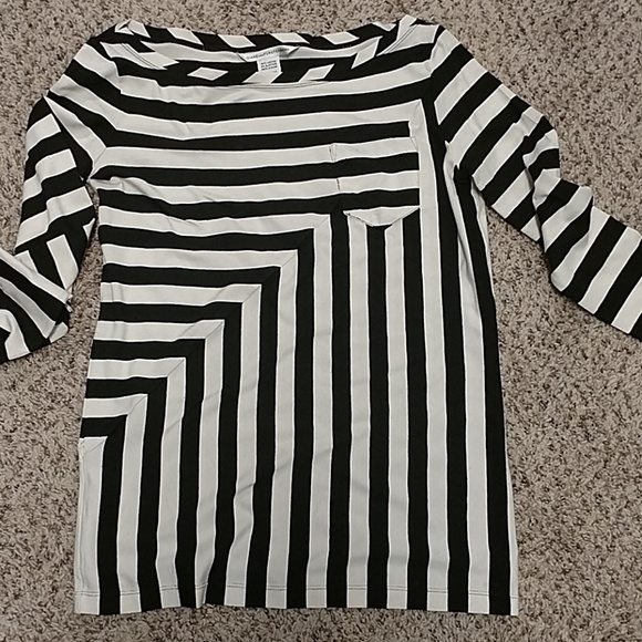 DVF Stripe Blouse - Picture 3 of 4